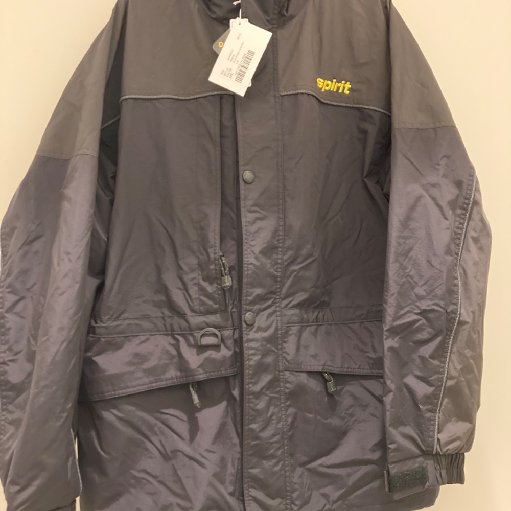 North end Spirit Airlines Jacket Coat Hooded Mens Large New with tag - Picture 5 of 16